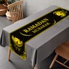 Ramadan Mubarak Table Runner Ramadan Table Decorations, Ramadan Tablecloth Happy