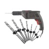 8-Piece Drill Depth Stop Collar Set, Positioner HSS Locator with