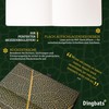 Dingbats* Pro B5 Großes Notizbuch Liniert - Journal mit Textilcover,