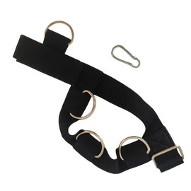 Fitness Ankle Strap Resistance Band Foot Buckle Adjustable Leg Training Cuffs for Glute & Lower Body Workout