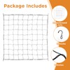 Trellis Netting 5x5 Ft Trellis Nets for Grow Tent, Heavy-Duty
