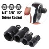 Bestgle 4pcs Impact Socket Adapter and Reducer Set, Socket Driver