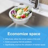 2pcs Swan Sink Strainer Basket, Premium Stainless Steel Hanging Kitchen