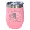 Walk In The Rain - Wine Tumbler Cup with Sliding