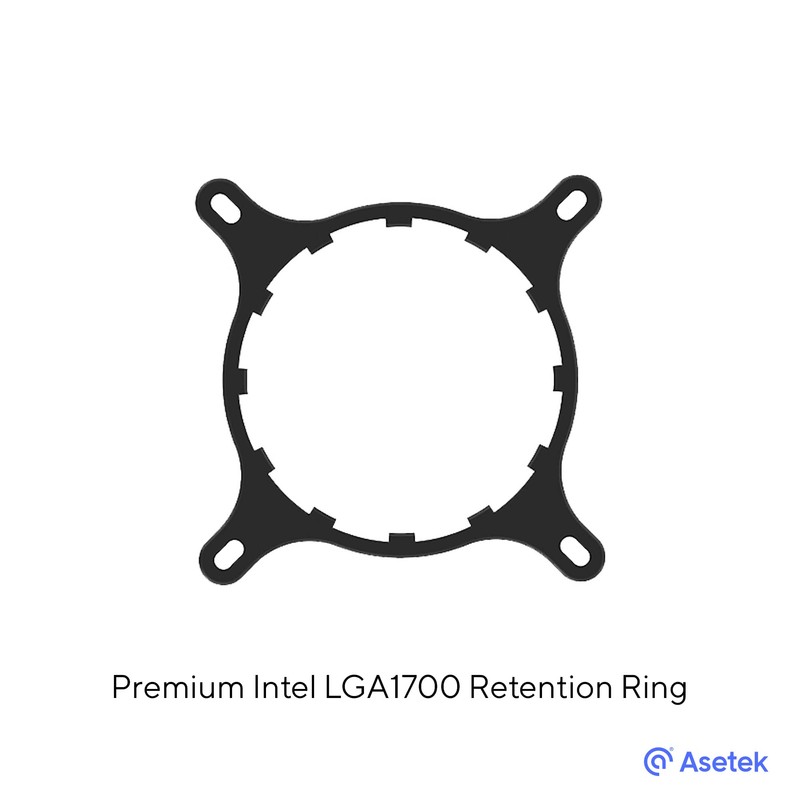 Premium Intel LGA1700 Retention Kit for Asetek-Based Liquid Coolers –