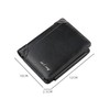 Thai Sawadee Men's Trifold Wallet, Thin, Compact, Thin, Leather Wallet,