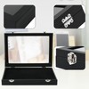 Dustproof Pin Display Case PU Leather 11''x8'' Pin Display Board