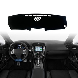 Airyfluxx Dashboard Cover fit for Lexus IS250 IS350 2006 2007 2008 2009 2010 2011 2012 2013 Dash Cover Nonslip Dash Mat Pad Protector Interior Accessories