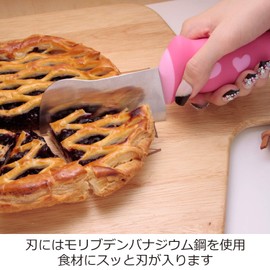 ののじ 包丁 ラビィ NEO ピンク 10.5cm LUL-010PP