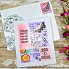 Woodware Clear Singles Postage Greetings 4 in x 6 in