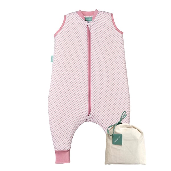 molis&co Baby Sleeping Bag with Feet, Ideal for Spring and