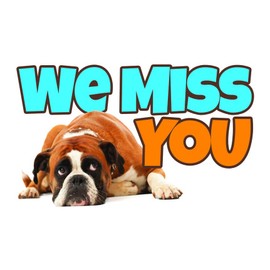 Postcards - Attendance - Miss You - All Ages - We Miss You (Pkg. of 25) ...