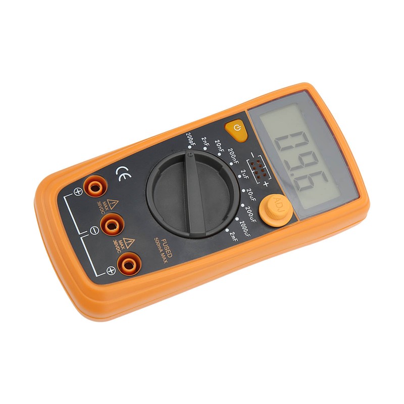 Capacitor Meter Digital Capacitance Tester High Accuracy Test Tool for