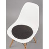 myfelt Kuno Flat Felt Seat Cushion, Round Diameter 36 cm,