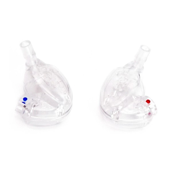 For Shure DIY Earphone Housing Shell Transparent Earbuds Case Cover