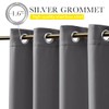 NICETOWN 2 Panels Outdoor Curtains for Patio Waterproof & Windproof,