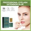 Extra Strong Eyelash Glue, Black Eyelash Glue for Eyelash Extensions