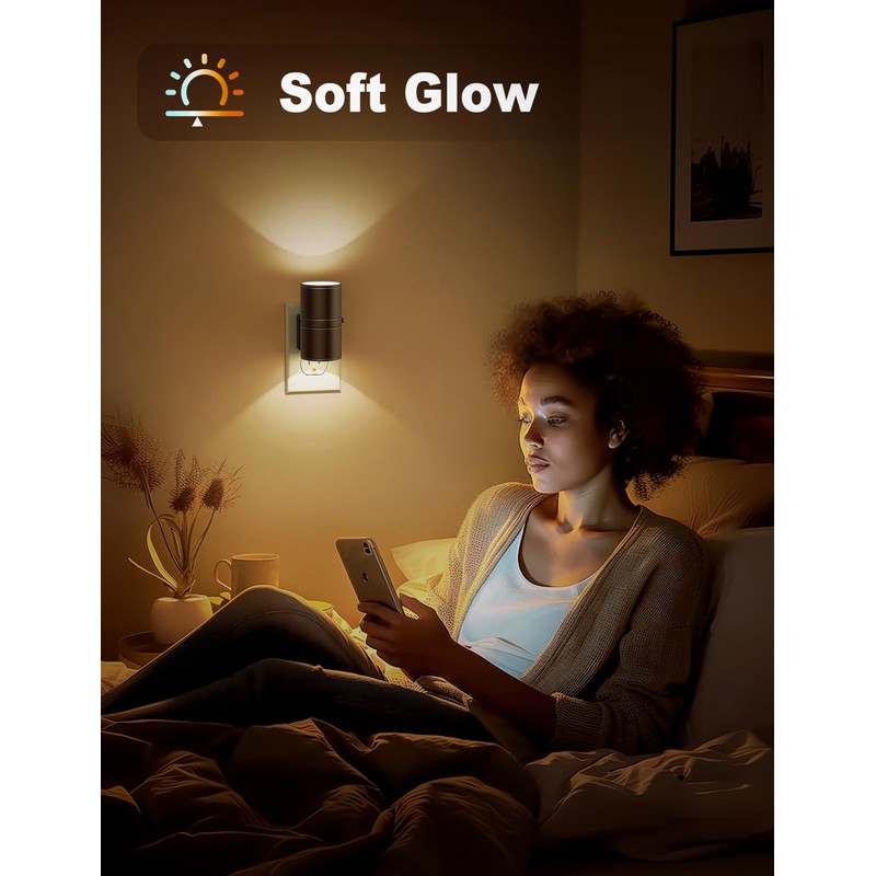 Night Lights Plug into Wall, Dimmable Night Light Plug in,