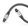 sonero® Premium Optical Toslink Cable, Gold-Plated Contacts, Black, 20.0 m