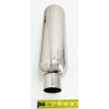 Long Exhaust Tip 5.00" Dia X 18.00" Long 2.50" Inlet