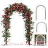 Thickened 0.7mm Tube Garden Arch Trellis, 4.6 * 7.8 or