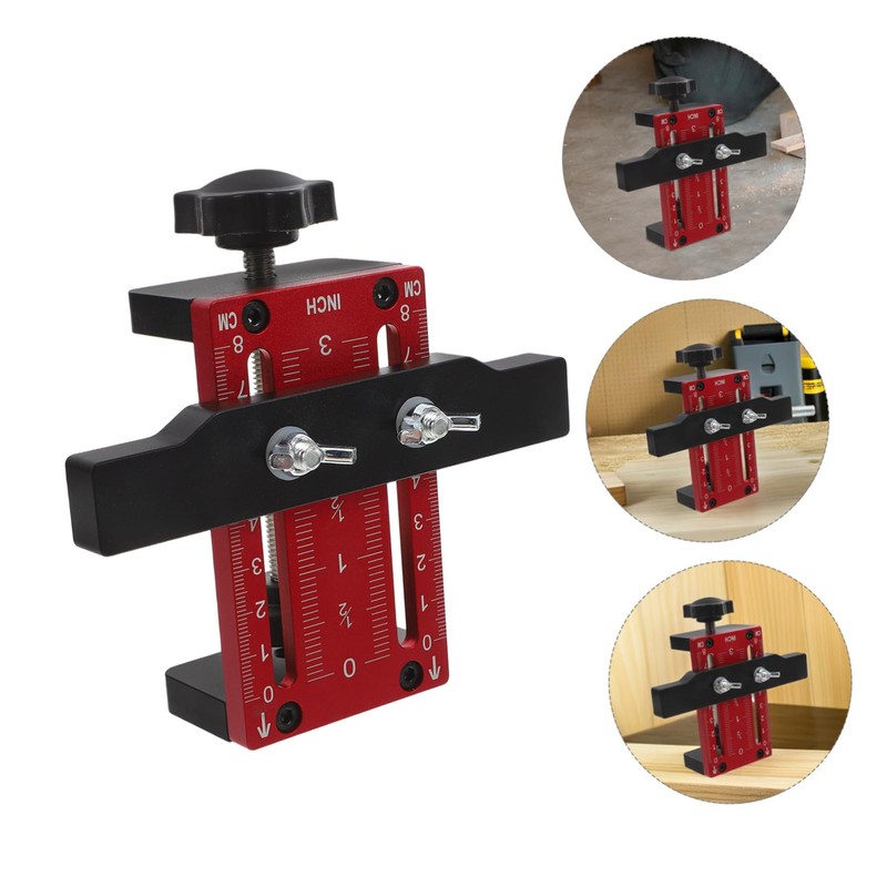 IWOWHERO Cabinet Door Positioner Accurate Installation Tool for Kitchen Cabinets