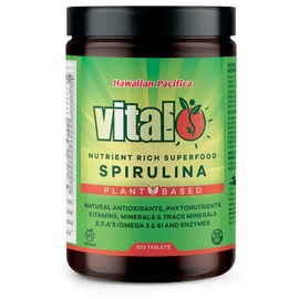 Vital Buy Vital Plant Based Hawaiian Pacifica Nutrient Rich Superfood Spirulina 300 Tablets Online