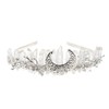 Raw Crystal Quartz Crown Headband - HAIMEIKANG Handmade Tiara Natural