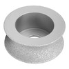 7.3cm Brazed Diamond Grinding Wheel Concave Abrasive Wheel for Stone