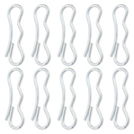 LT Easiyl Pack of 30 Metal Cotter Pins for Snow Blower, 34 mm, Bow Tie Lock Splint 71404040, Compatible with MTD 714-04040, Compatible with Craftsman 194208 24788787