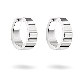 Liebeskind Berlin Creole Earrings Silver, Stainless Steel, none