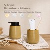 Autumnlife Ceramic Soap Dispenser - 12 oz Refillable Hand Lotion