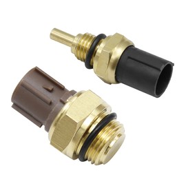 Interruptor de ventilador de refrigeración 37760-P00-003 + 37870-PJ7-003 repuesto para Honda Accord CR-V Civic, juego de 2