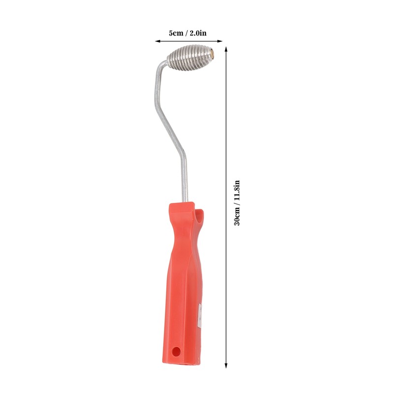 Fiberglass Roller Bubble Paddle Tool Aluminum Alloy Bubble Roller With