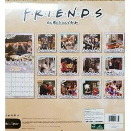 FRIENDS Tv Series 2022 16 Month Wall Desk Calendar Ross Rachel Joey NEW SEALED