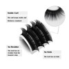 Costory Eyelash Extension Individual Supplies Matte Black Eyelashes Classic Light
