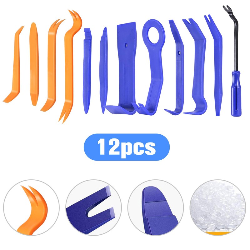 MumdoYAL 12 Piece Car Lever Tool, Trim Wedge Set for