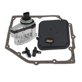 42RLE Transmission Shift Solenoid Block Pack with Speed Sensors Filter Gasket kit Compatible with Jeep Chrysler Dodge Mitsubishi
