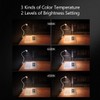 CeSunlight Clamp Desk Lamp, Clip on Reading Light, 3000-6500K Adjustable