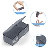 TOMSKYE Portable Pill Case, Large Capacity, 1 Week, 2 Times