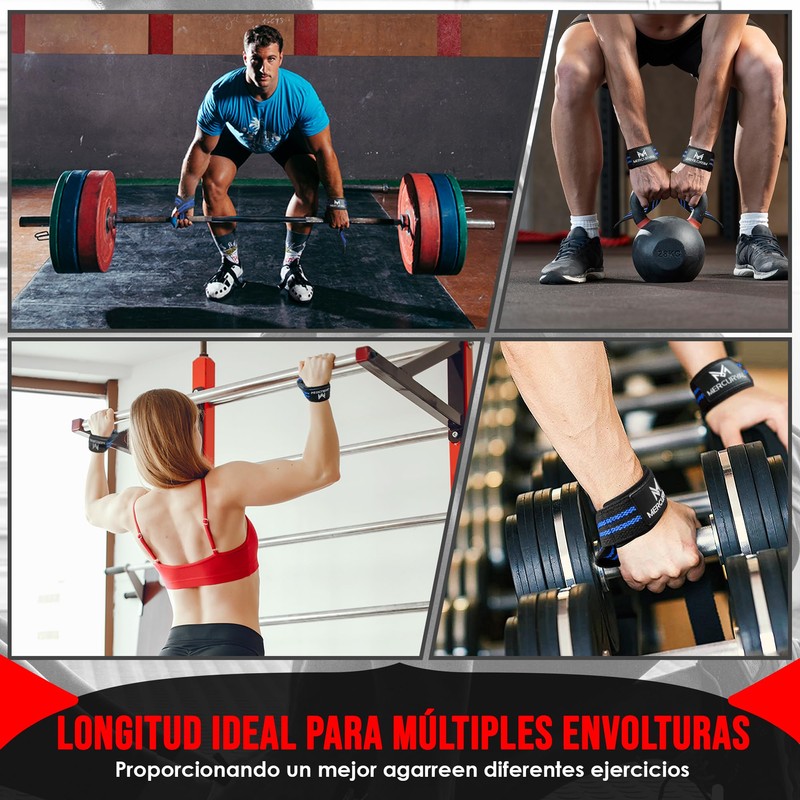 MERCURYAL Straps Gym - Powerlifting Straps - Gym Accessories -