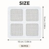 50 PCS Disposable Shower Drain Hair Catcher Mesh Shower Drain