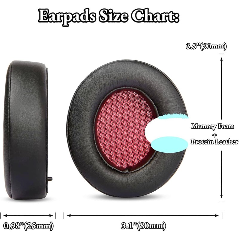 YunYiYi Replacement Ear Pads Compatible with Teufel Real Blue NC/REAL