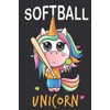 Softball uncorn: softball journal for girls Diary Notebook for Journaling