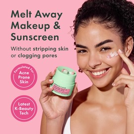 Rael Miracle Clear Cleansing Balm – Makeup Remover, Twist-Up Face Cleanser, Double Cleanse, Non-Comedogenic, with Rice Bran & Jojoba Oils, Vegan, Korean Skin Care, All Skin Types (1.69 fl oz)