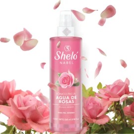 Tónico Facial Agua De Rosas 265 Ml Sheló Nabel