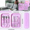 13-In-1 Nail Kit, Manicure Set with Tweezers/Nail File/Nail Clippers/Cuticle Trimmer/Facial