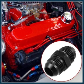 TUCKBOLD 4pcs AN10 Male to AN10 Male Car Flare Reducer Hose Fitting Adapter Automotive Parts