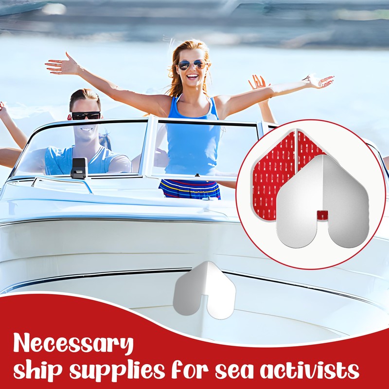 DECOHS 2 Pcs Bow Guard for Boats- Stainless Steel Boat