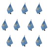 AZ FLAG - Set of 10 USA President Table Flag